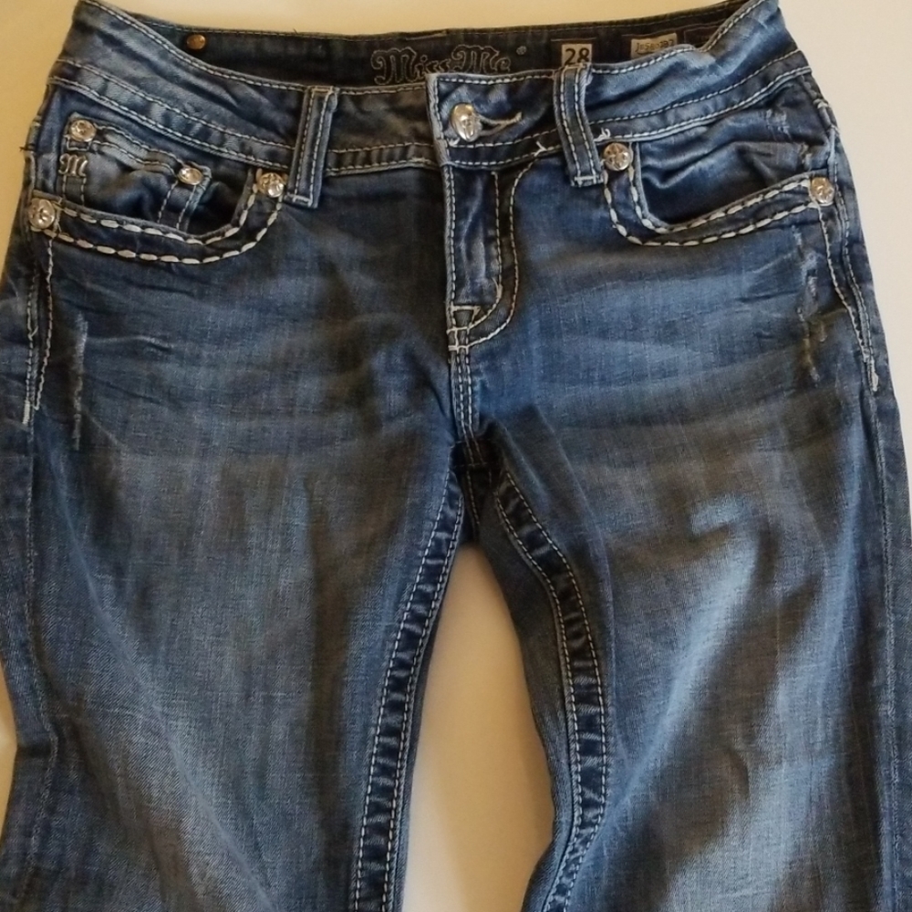 Miss Me Boot Cut Jeans - Picture 4 of 7